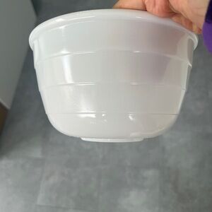 Vintage GE milk glass bowl mixing